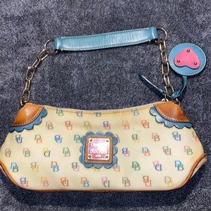 Dooney & Bourke Rainbow Zipper Shoulder Bag